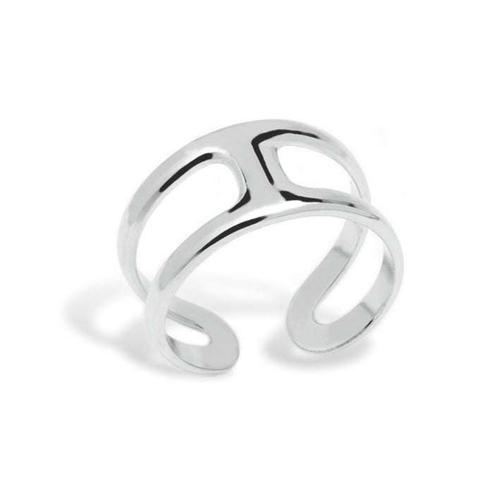 Anello in acciaio 316 a Fascia aperta