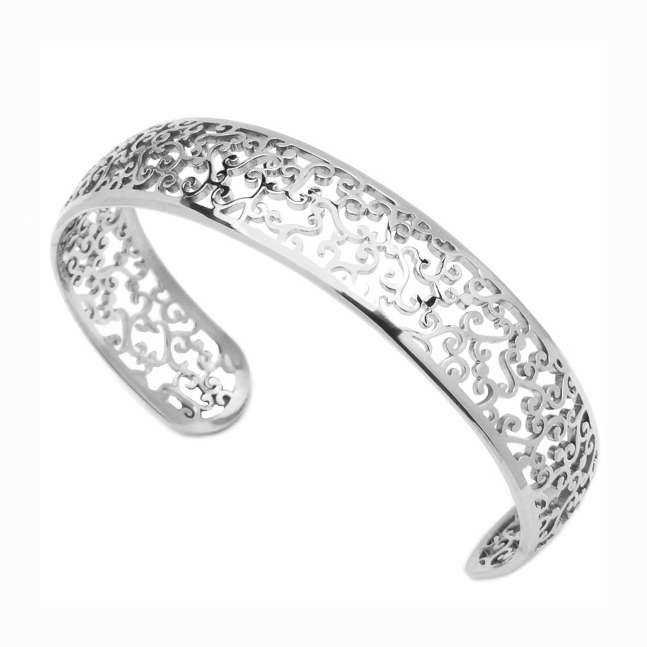 Braccialetto Bangle in Acciaio 316 Fantasy