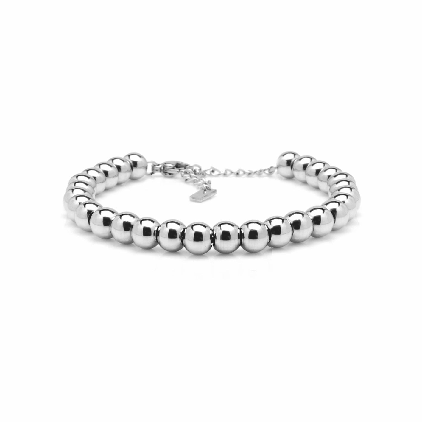 Bracciale in Acciaio 316 con Perle Small – Eleganza Delicata -