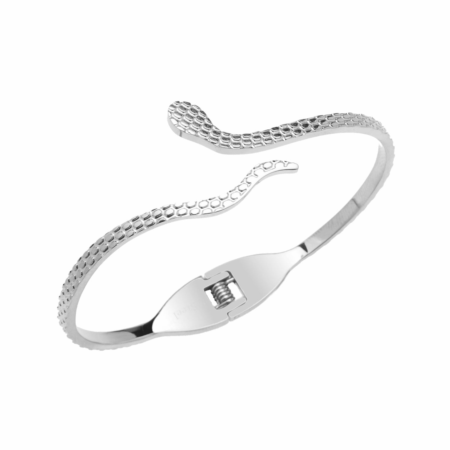 Bracciale rigido in acciaio 316 Small Snake