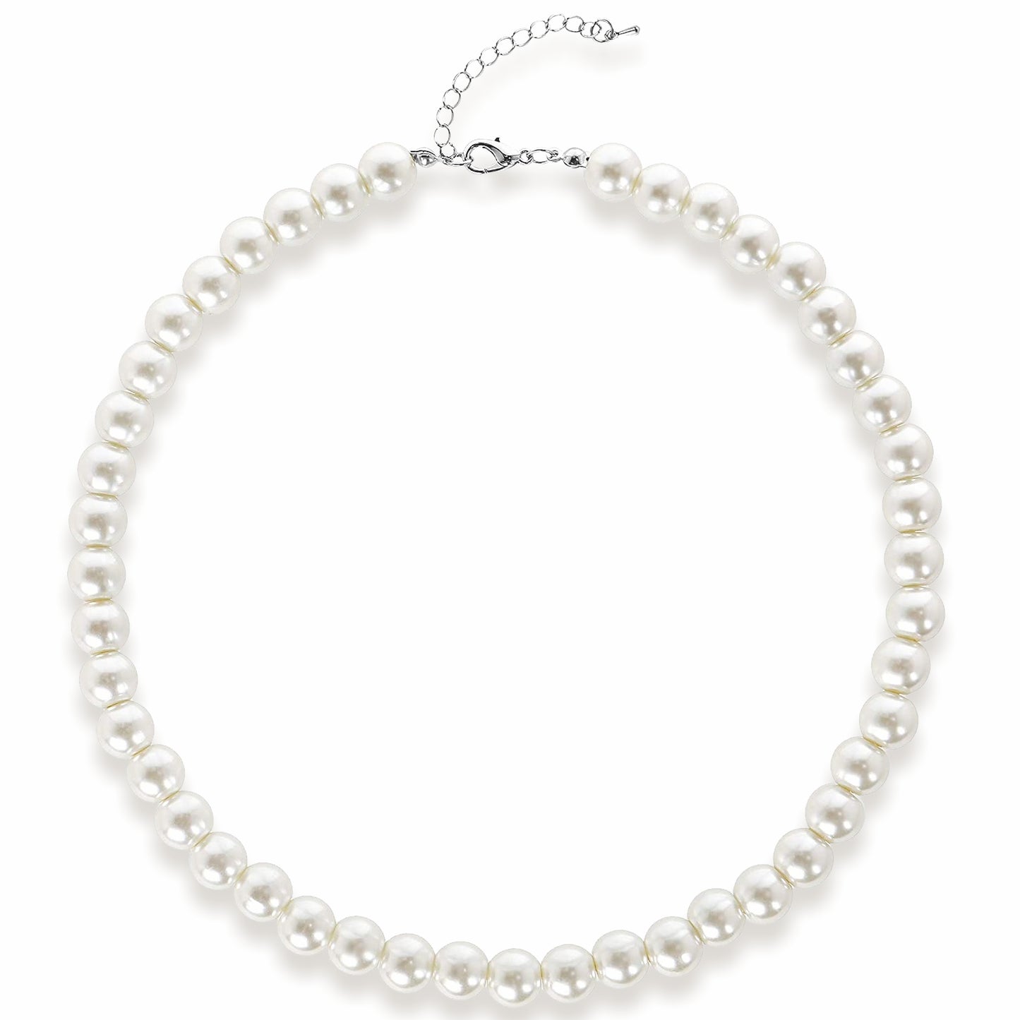Collana in Acciaio 316 Pearls
