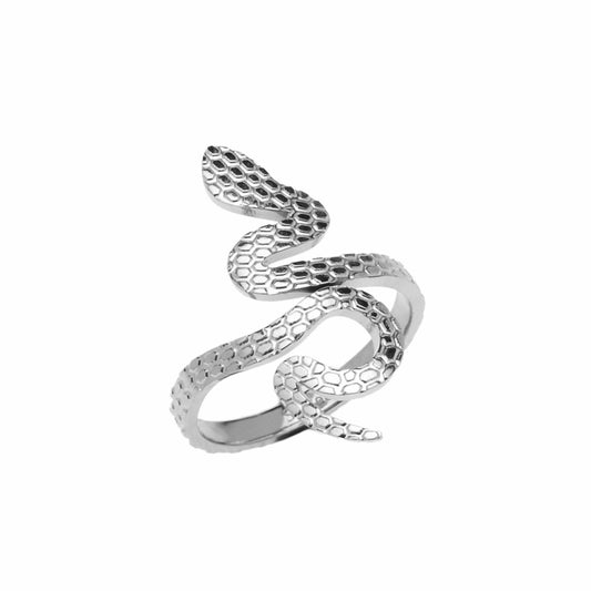 Anello in acciaio 316 Snake
