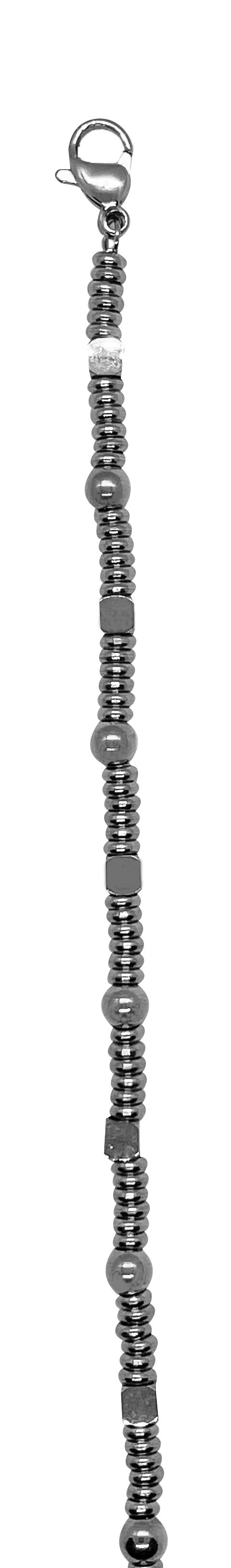 Bracciale 316 acciaio catena geometrica - Gioiello Unisex -