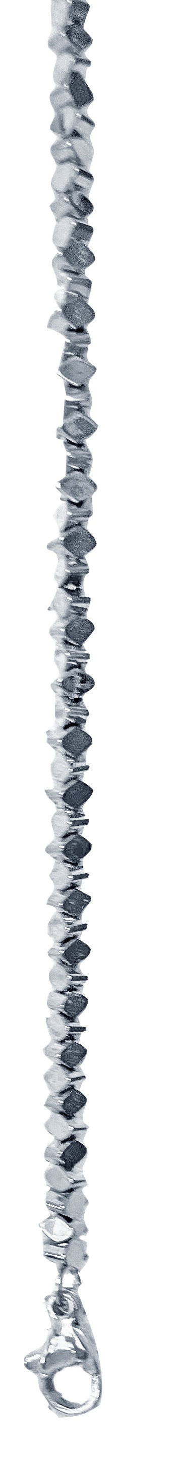 Bracciale 316 acciaio catena geometrica - Linea Unisex -