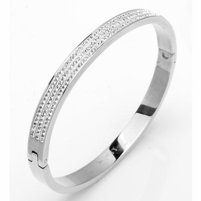 Bracciale in acciaio 316 rigido Donna