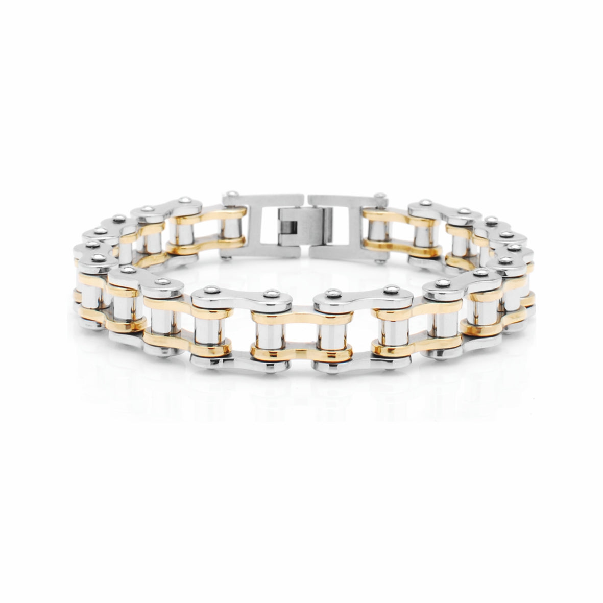 Bracciale in Acciaio 316  Bicycle - Linea Uomo-