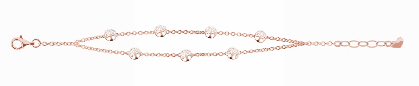 Bracciale Acciaio 316 Alberi della Vita