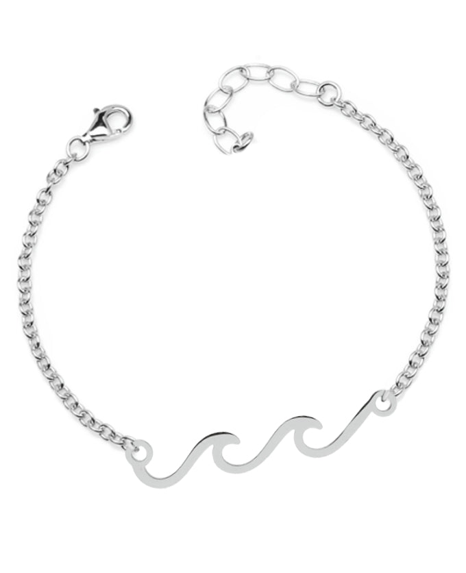 Bracciale in Acciaio 316 Onde del Mare