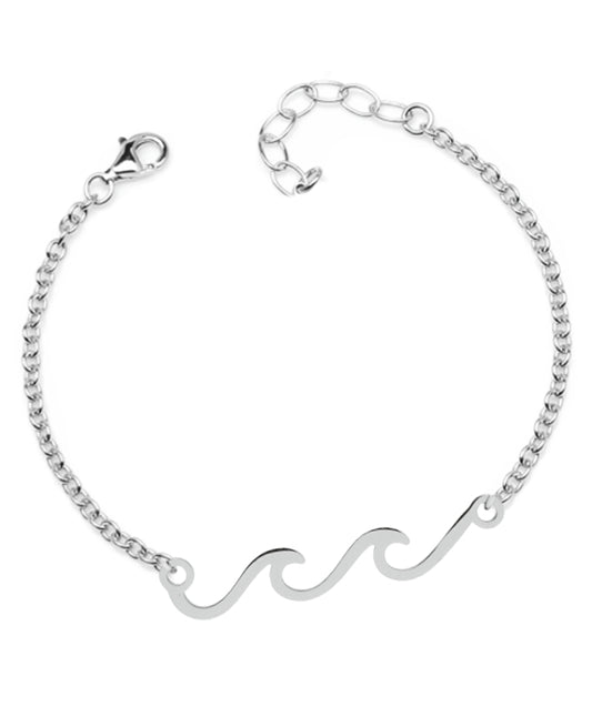 Bracciale in Acciaio 316 Onde del Mare
