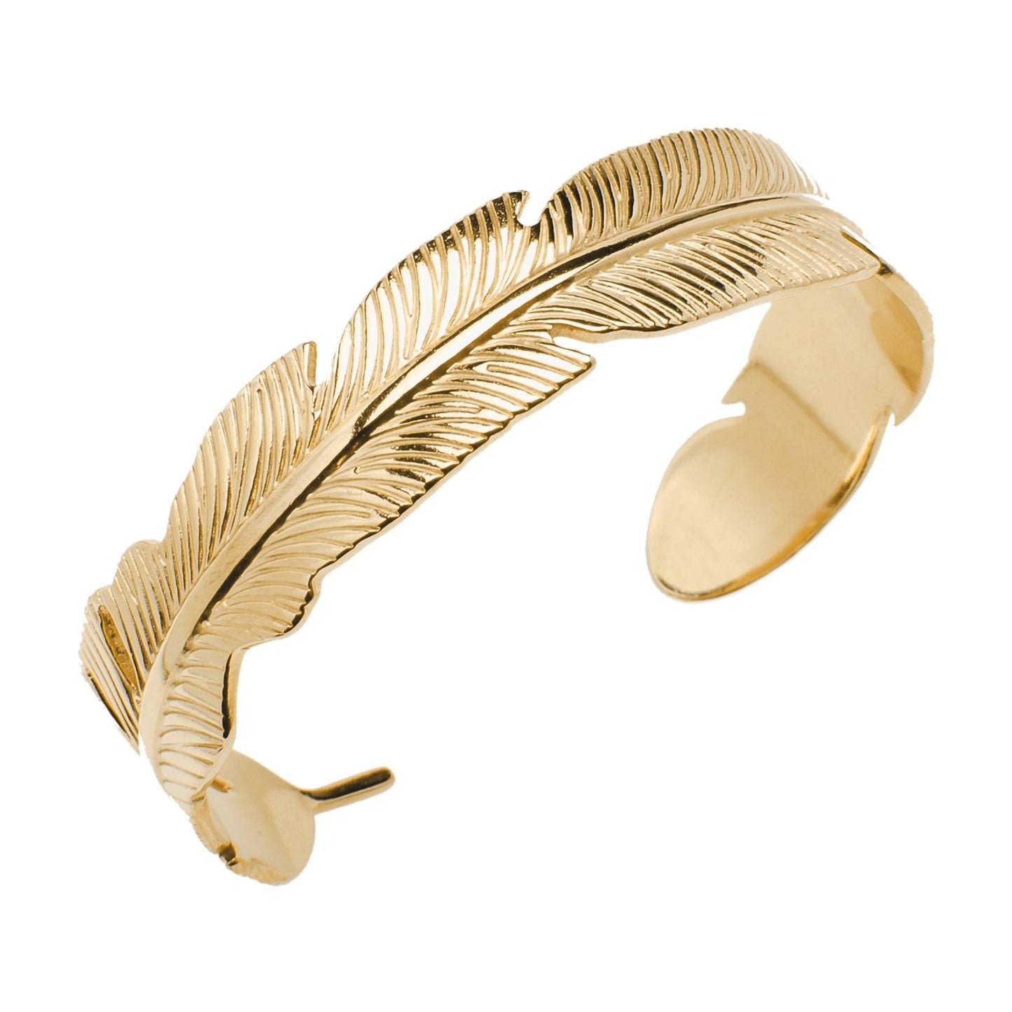 Bracciale in Acciaio 316 con Texture Foglia