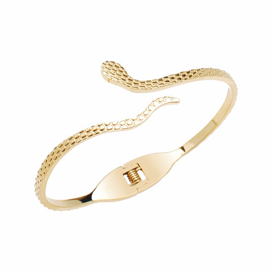 Bracciale rigido in acciaio 316 Small Snake