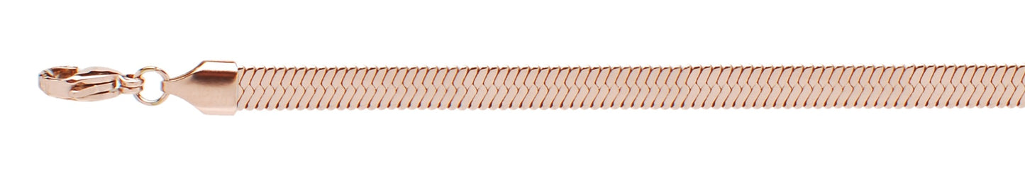 Bracciale in Acciaio 316 a catena piatta