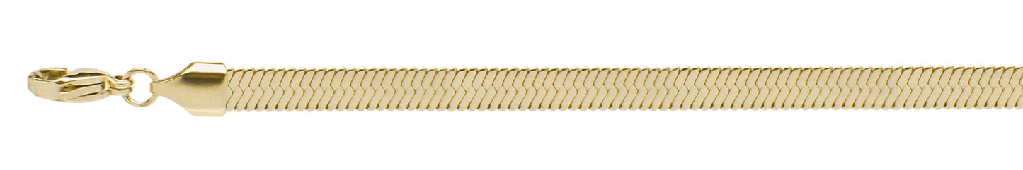 Bracciale in Acciaio 316 a catena piatta