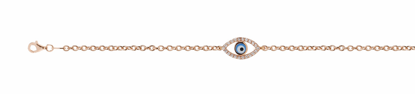 Bracciale in Acciaio 316 Blue eye