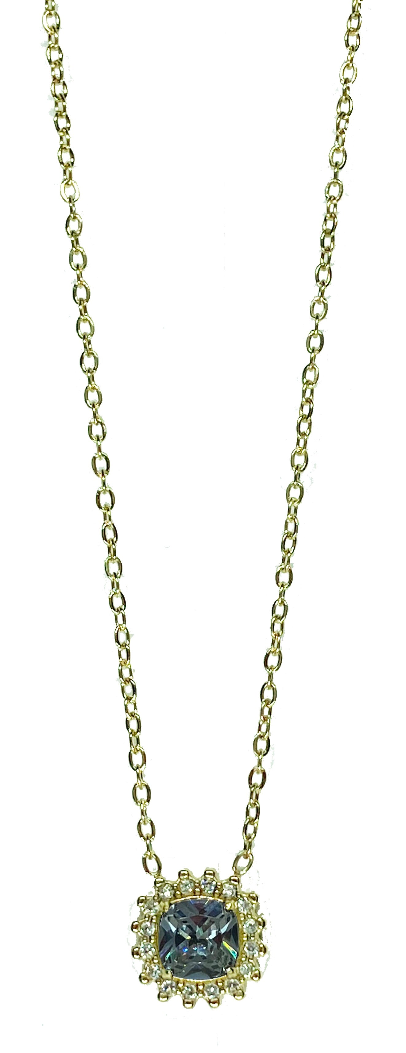 Collana in acciaio Gold 316 - Parure collezione Princess -