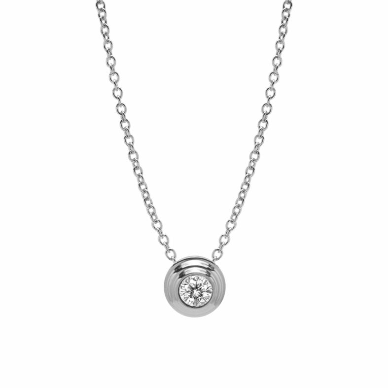 Collana in acciaio 316 Punto Luce -Cipollina-