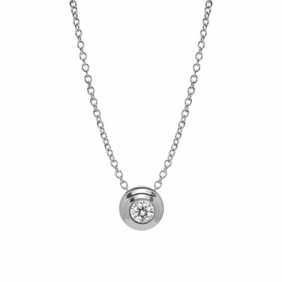 Collana in acciaio 316 Punto Luce -Cipollina-