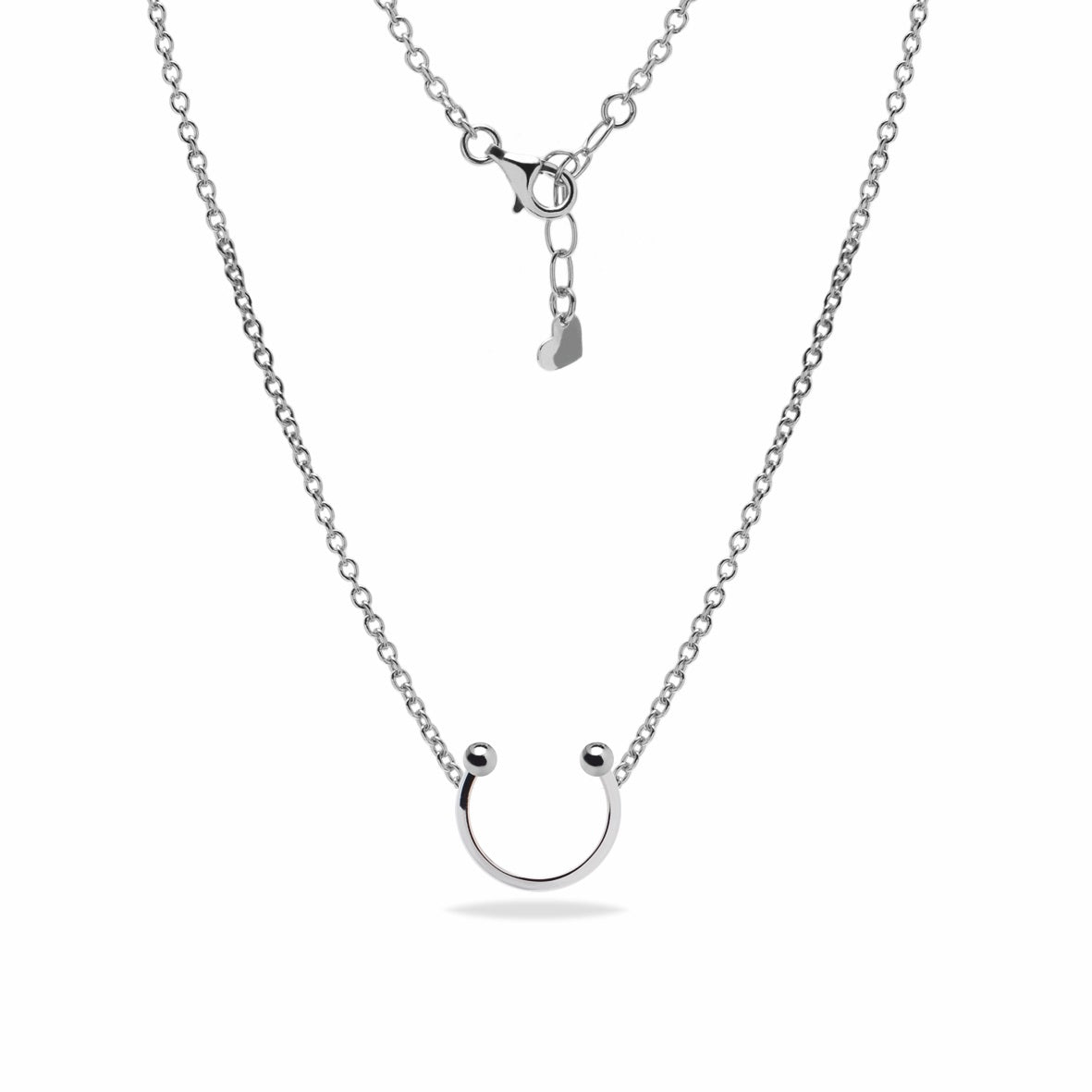 Collana in acciaio 316 Semi cerchio