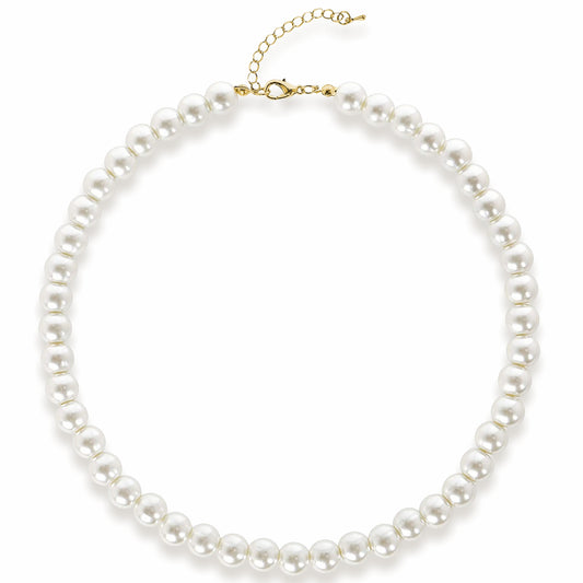 Collana in Acciaio 316 Pearls