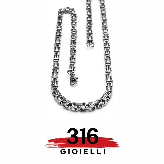 Collana in Acciaio 316 Man