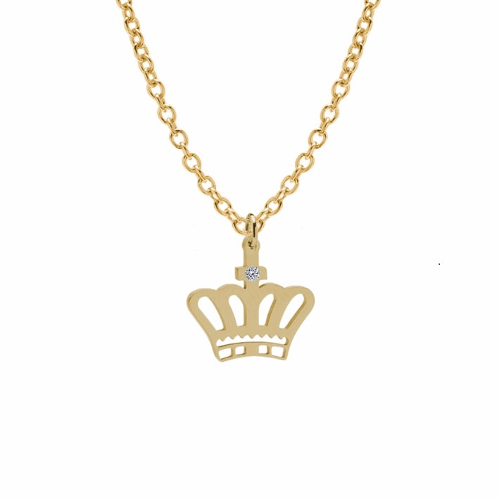 Collana in Acciaio 316  Corona