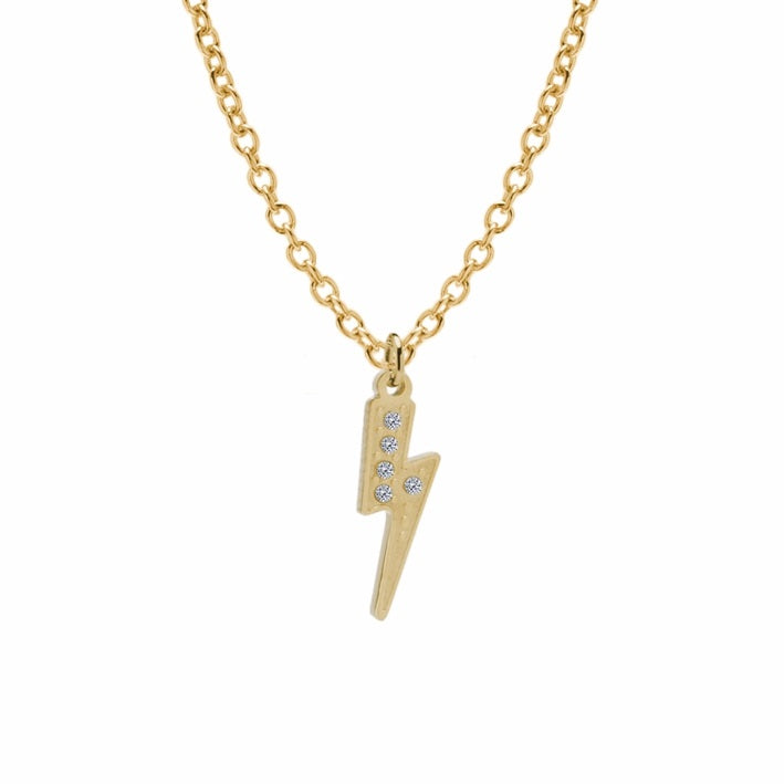 Collana in acciaio 316 c/ciondolo charm Saetta