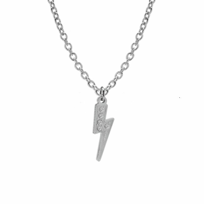 Collana in acciaio 316 c/ciondolo charm Saetta