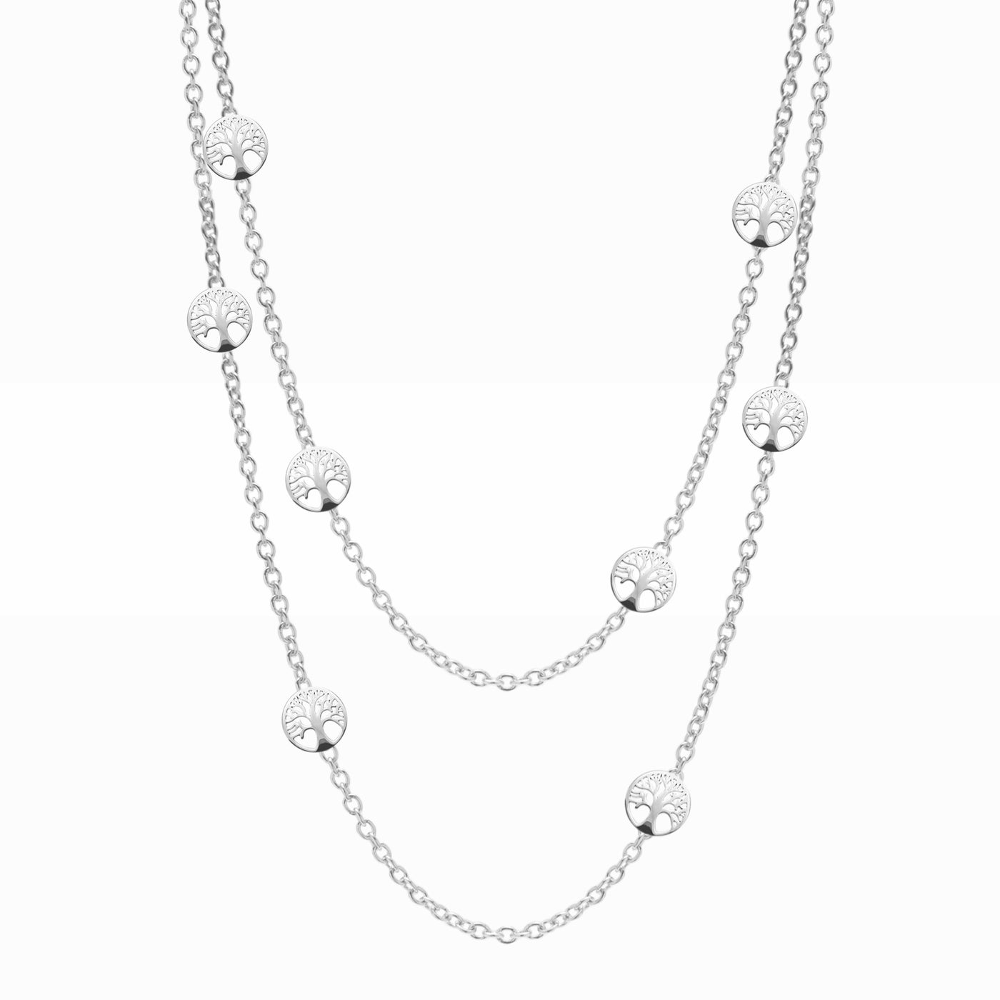 Collana Acciaio 316 Alberi della Vita