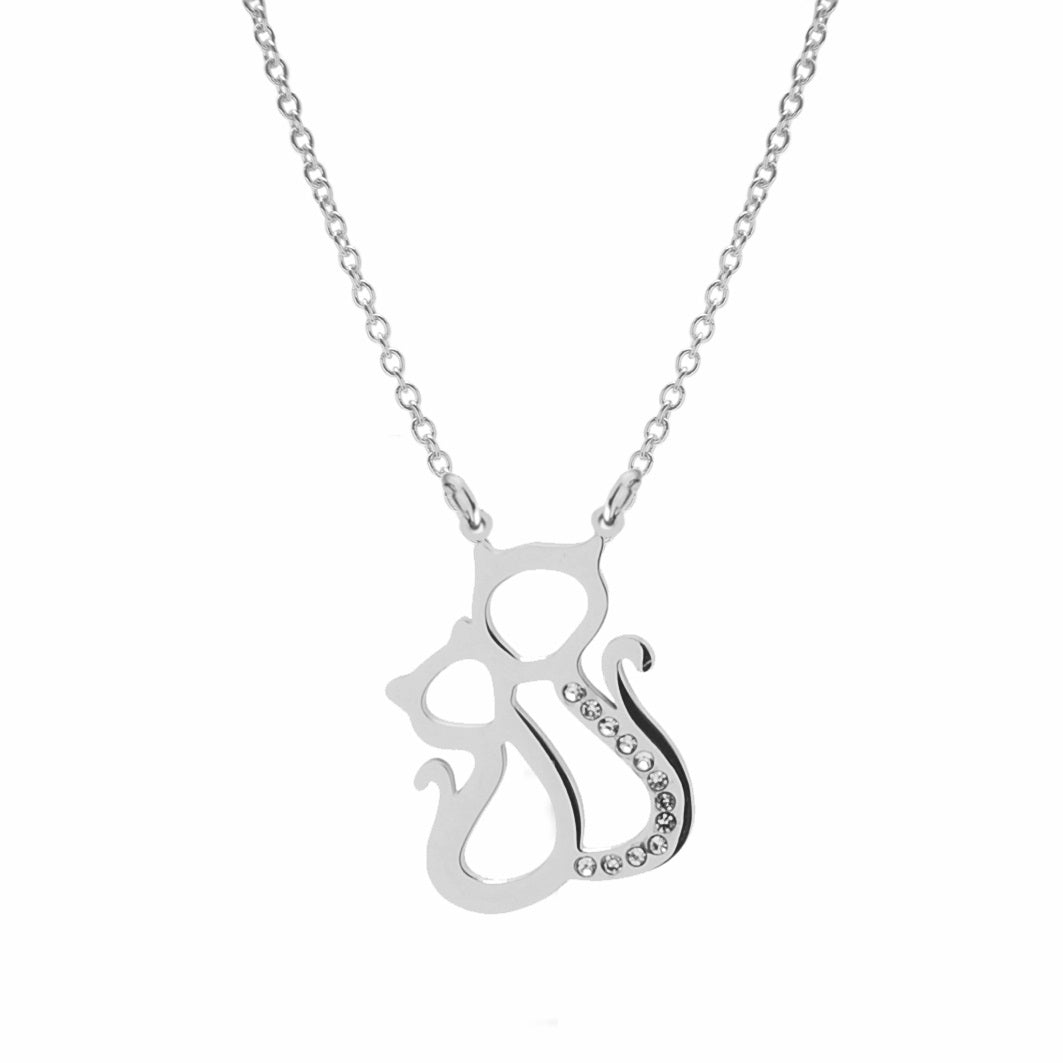 Collana in acciaio 316 Gattini