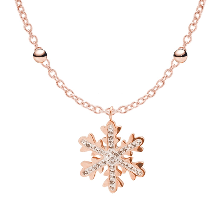 Bracciale Acciaio 316 Fiocco di neve