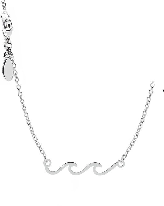 Collana in acciaio 316 Onde