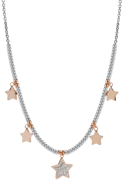 Collana Acciaio 316 Charms rosè