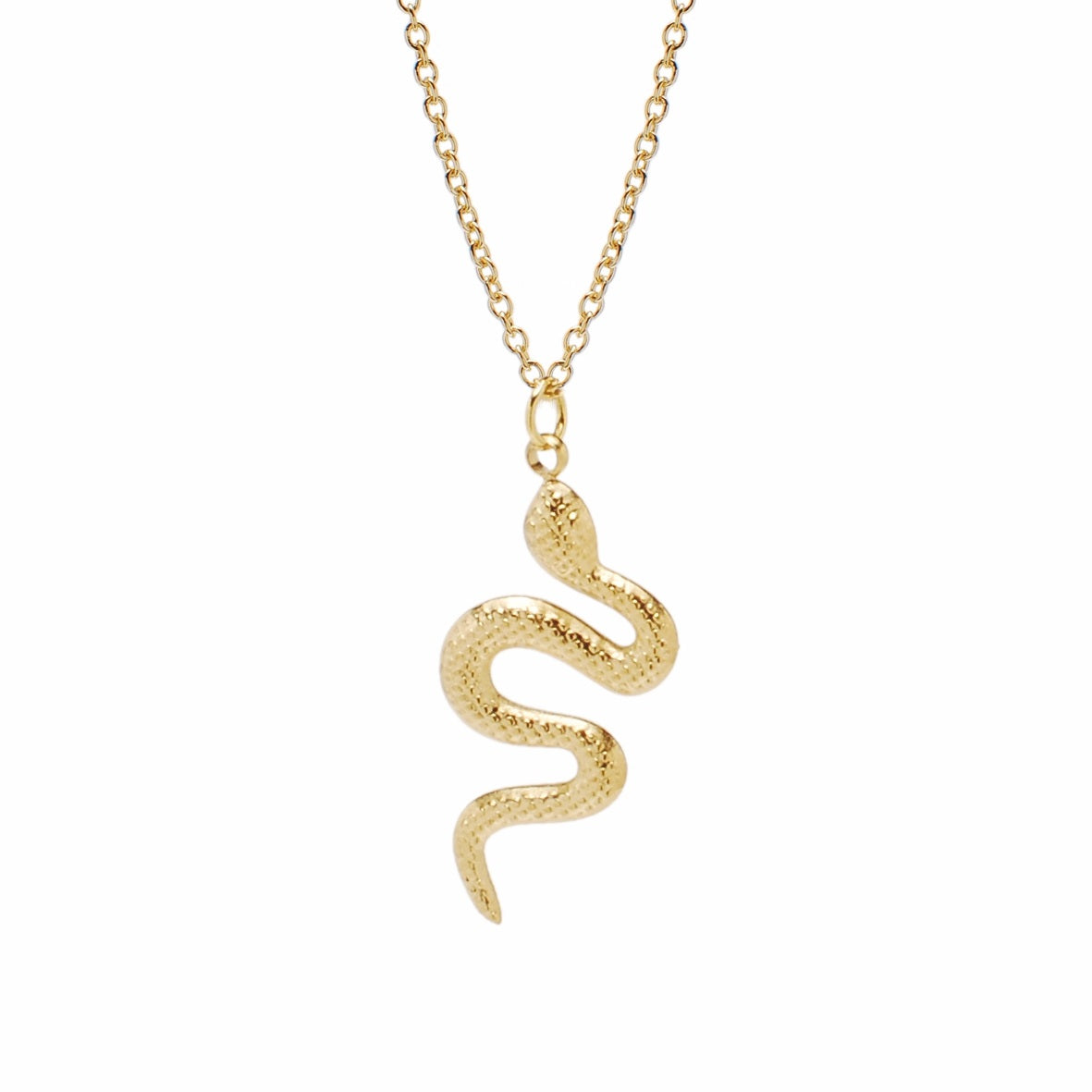 Collana in acciaio 316 Snake