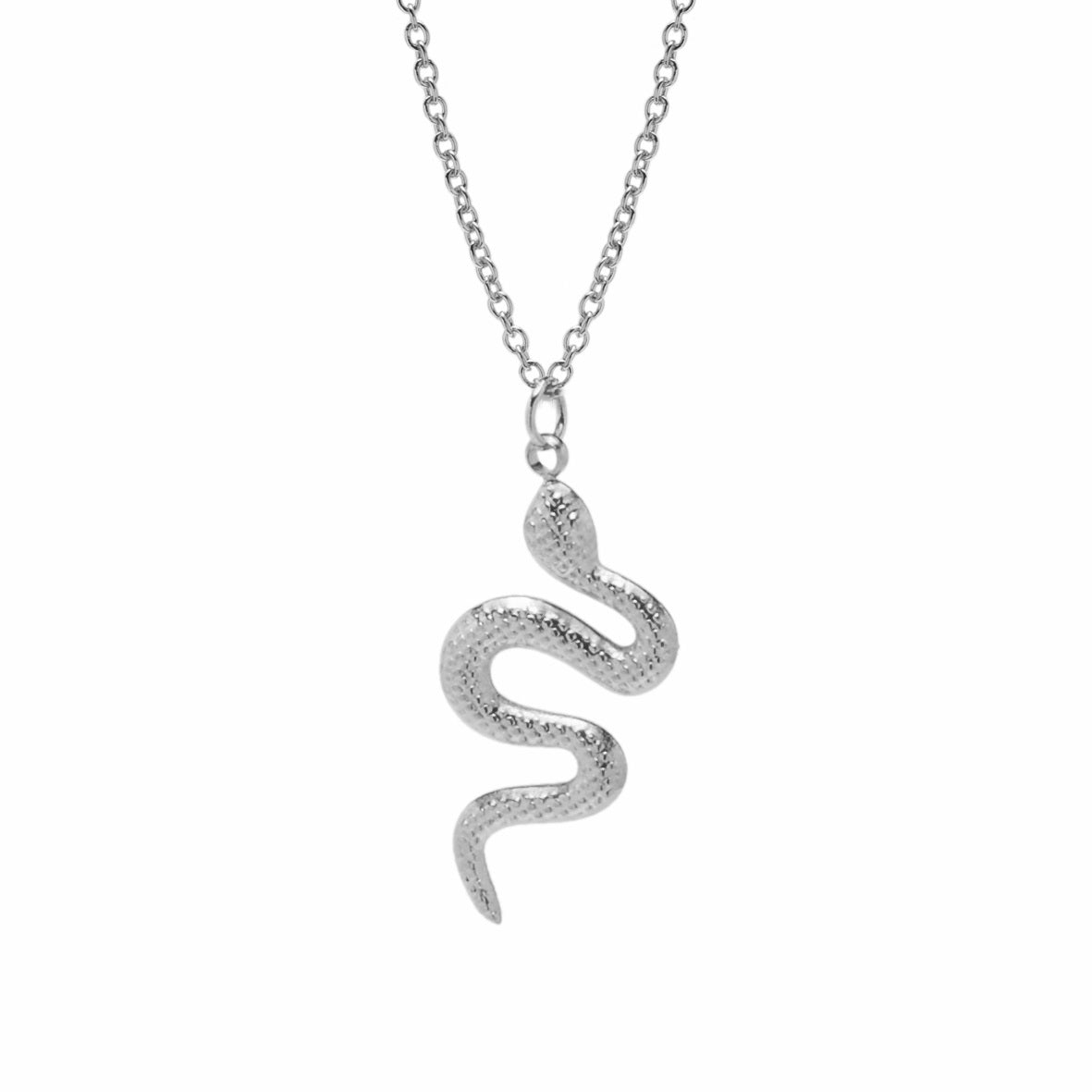 Collana in acciaio 316 Snake