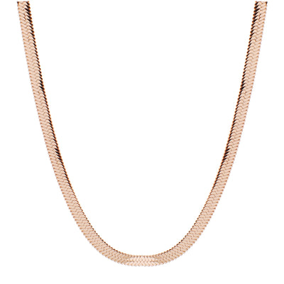 Collana in Acciaio 316 a catena piatta