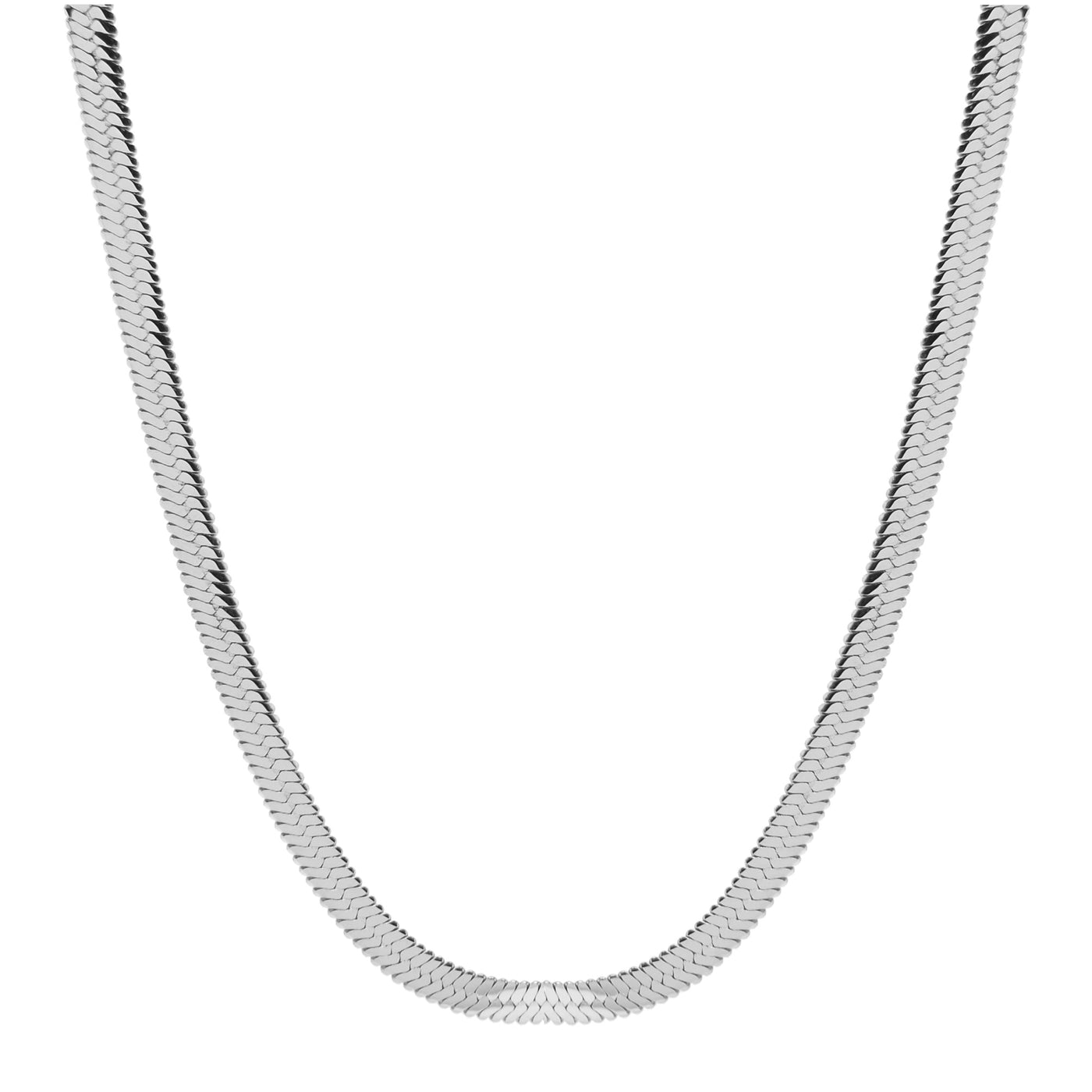Collana in Acciaio 316 a catena piatta