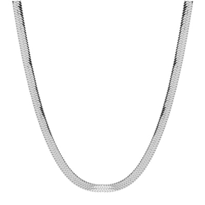 Collana in Acciaio 316 a catena piatta