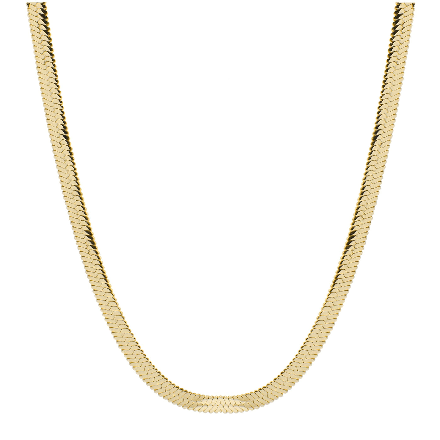 Collana in Acciaio 316 a catena piatta