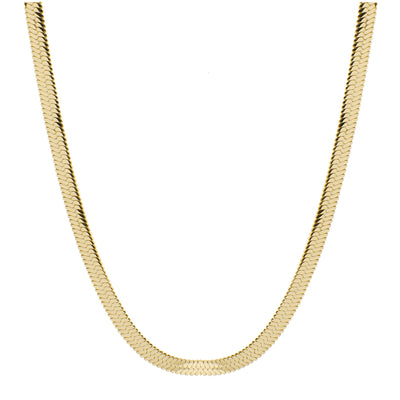 Collana in Acciaio 316 a catena piatta