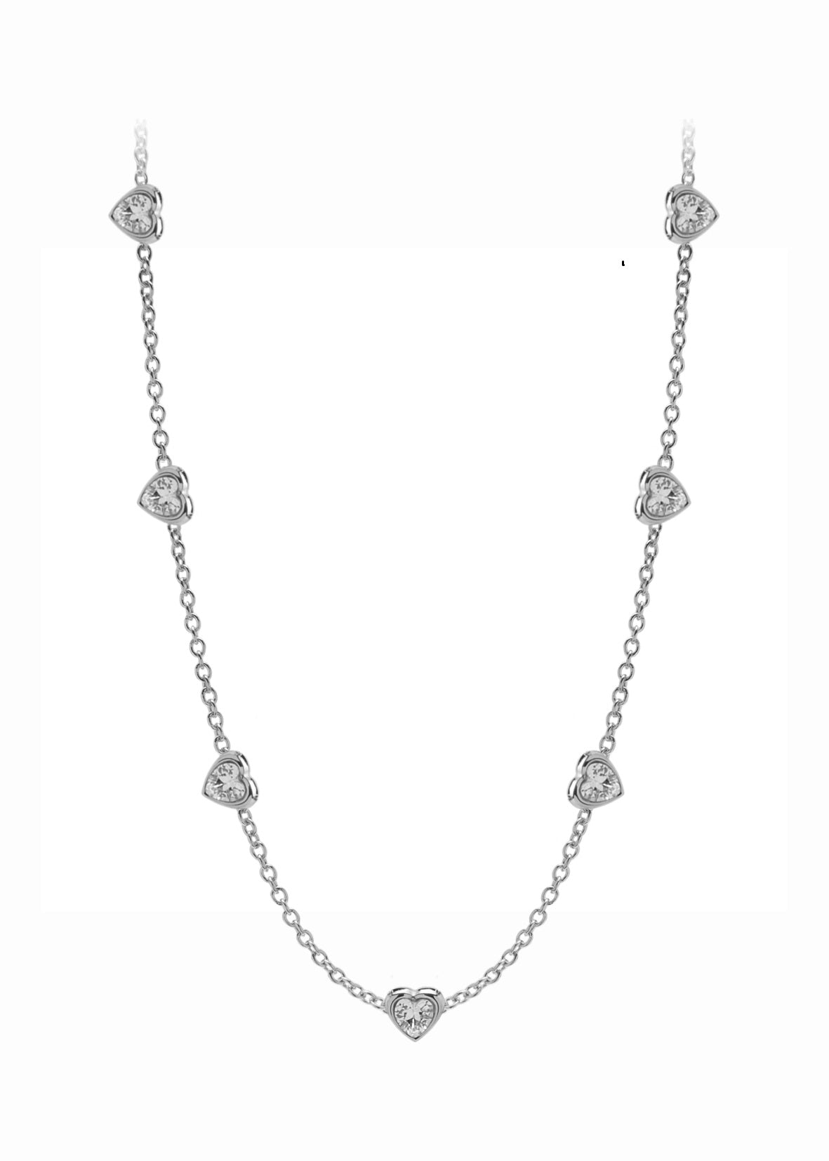 Collana da Donna in Acciaio 316 Rolo' Cuori