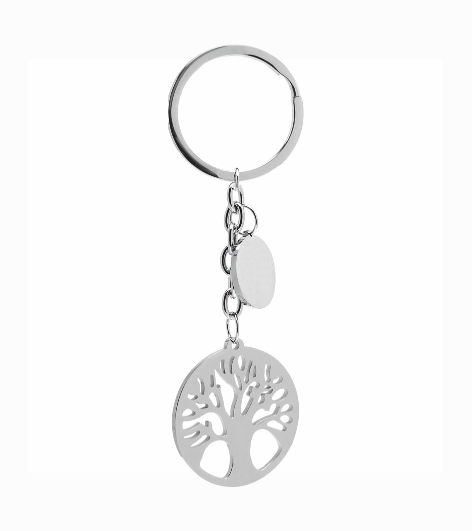 Portachiavi in Acciaio 316 Albero della Vita