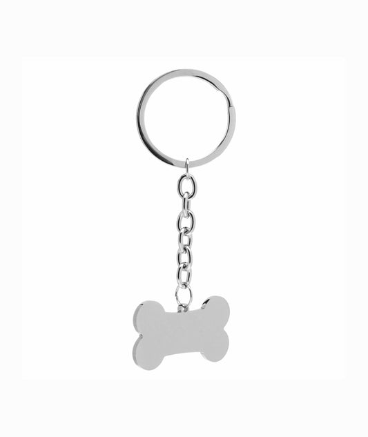 Portachiavi in Acciaio 316 Osso