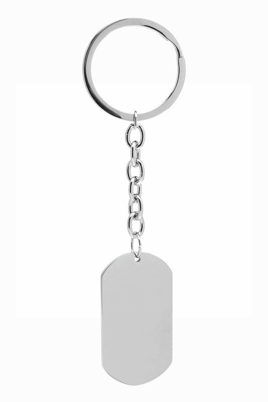 Portachiavi in Acciaio 316 - Linea geometrica -