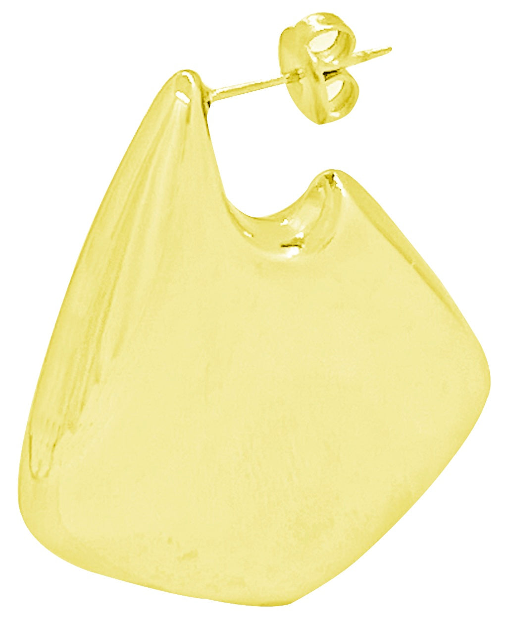 Orecchini in acciaio 316 DROP FIN - Collezione Elegance -