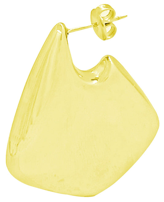 Orecchini in acciaio 316 DROP FIN - Collezione Elegance -