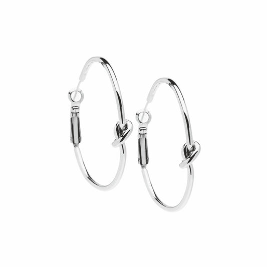 Orecchini  316 Acciaio Nodo