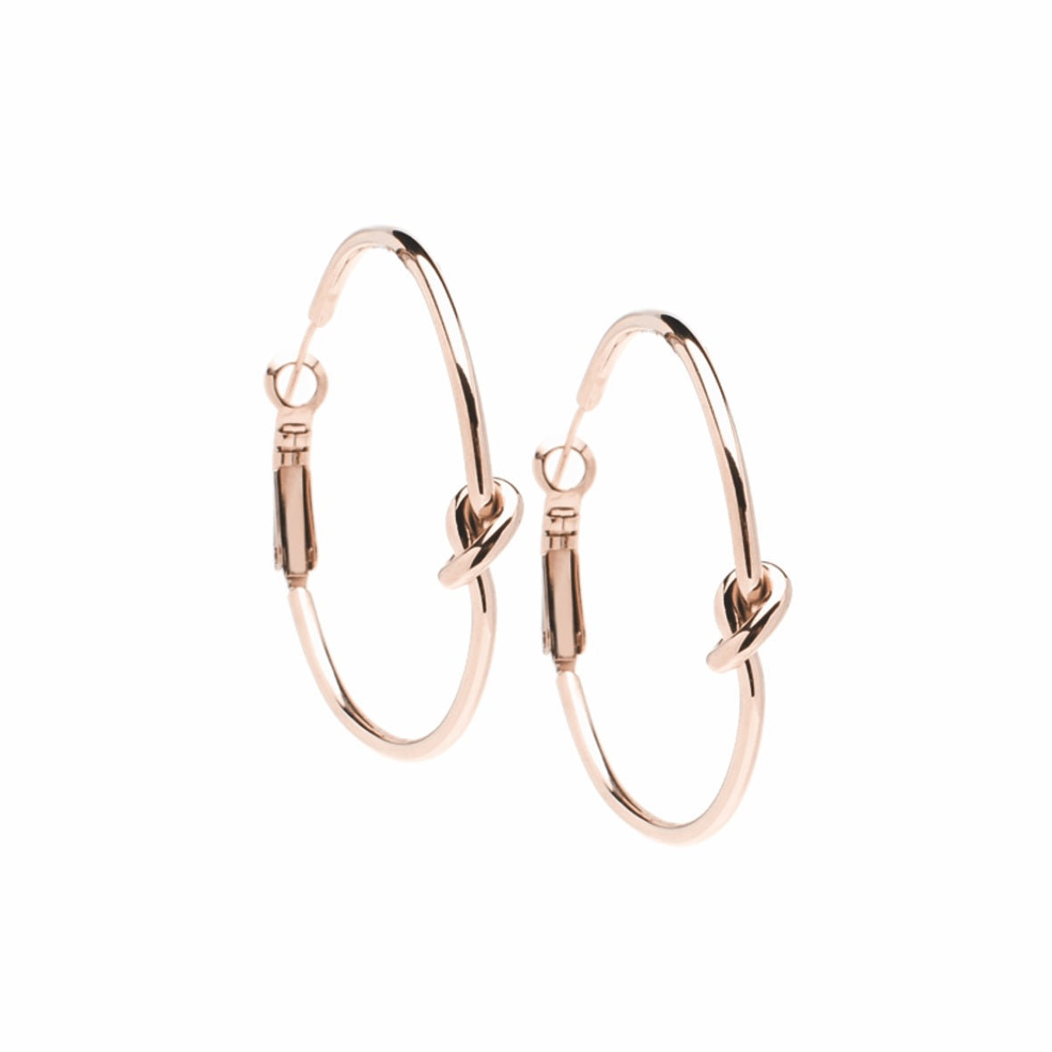 Orecchini  316 Acciaio Nodo