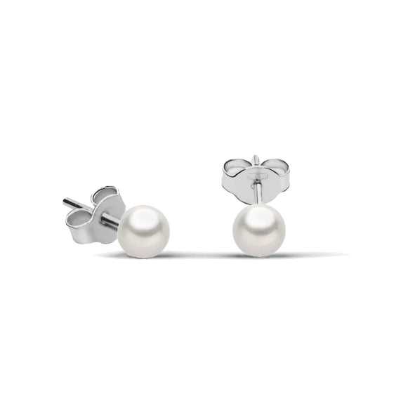 Eleganza e Raffinatezza – Orecchini da Donna in Parure Acciaio Perle