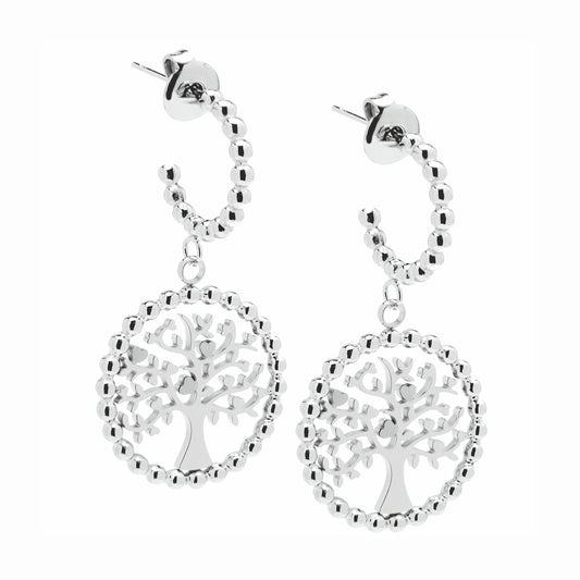 Orecchini in acciaio 316 ALBERO della VITA